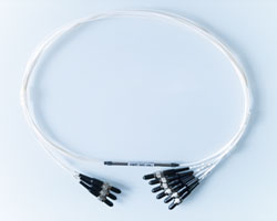Monolithic High Power Multimode Fiber Splitter/Coupler with SMA905 connector