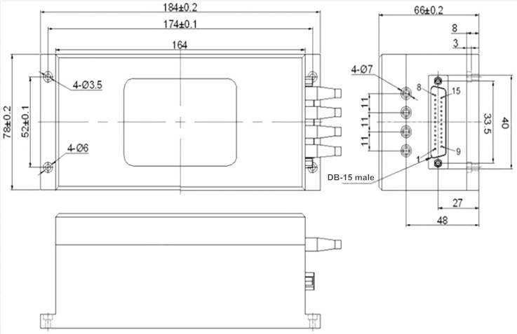 Mechanical Optical Switch 1x32 Low Loss Fiber-Optic Switch