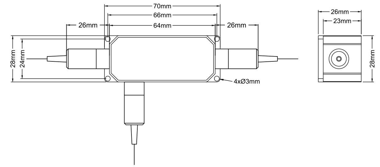 High-Power Polarization-Maintaining (PM) Fiber Optic Circulator