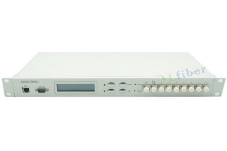 Rackmount Optical Switches Singlemode or Multimode Fiber Optic Switch